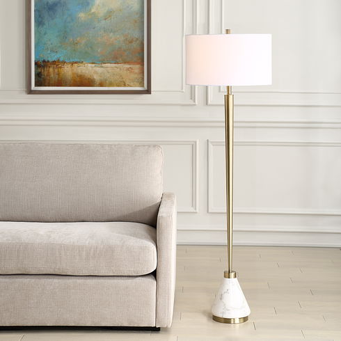 Curran Tapered Metal Floor Lamp