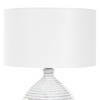 Clary Horizontally Striped Table Lamp, by Uttermost, 17" width x 26.5" height x 17" depth thumbnail 5