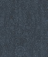 Ornate Ogee Blue Peel & Stick Wallpaper, by York Wall, 16'6" length x 1'8.5" width x 0.02" depth thumbnail