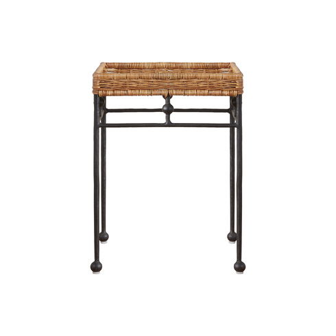 Lacoste Indoor/Outdoor Wicker Side Table