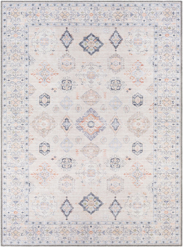 Alanya Machine Woven Rug, by Surya, 6'11.86" length x 5'2.99" width