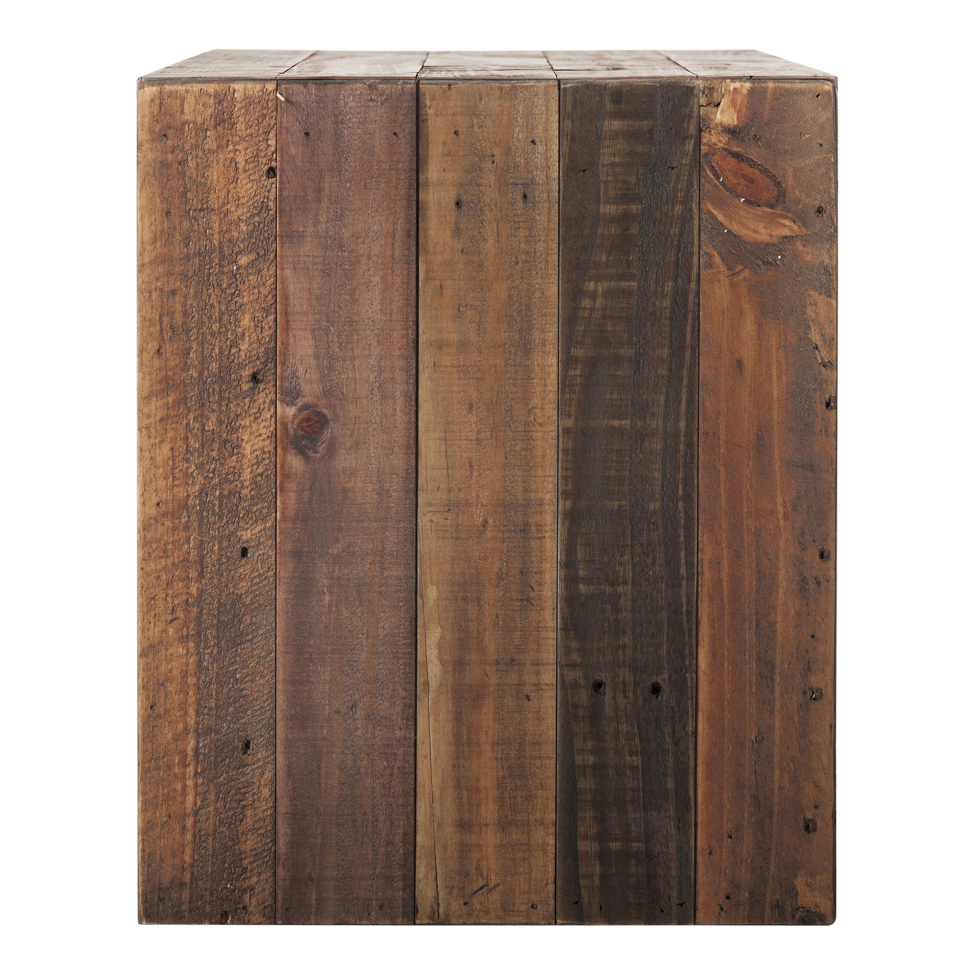 Vintage Small Bench Light Brown, Benche by Moe's Home, 51" width x 18" height x 15" depth View 4