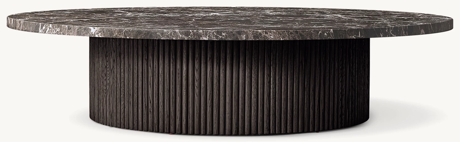 Online Designer Business/Office Mulholland Stone Round Coffee Table