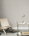 Diverging Diamonds Taupe Wallpaper, by York Wall, 27' length x 2'3" width x 0.02" depth thumbnail 3