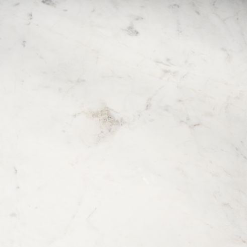 Allyson 42" Medium Brown with White Marble Top Dining Table