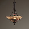 Vitalia 3 Light Oil Rubbed Bronze Pendant, by Uttermost, 1'10.25" width x 2'5.62" height x 1'10.25" diameter x 1'10.25" depth thumbnail 3