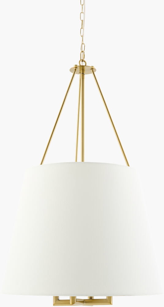 Visse Chandelier, by Surya, 22" length x 22" width x 34" height
