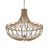 Lovelock 4 Light Rope Empire Chandelier, Pendant by Uttermost, 27.5" width x 24.25" height x 27.5" diameter thumbnail 5