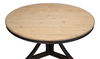 Flying Buttress Dining Table,Ant. Black, by Sarreid, 54" length x 54" width x 30" height thumbnail 11