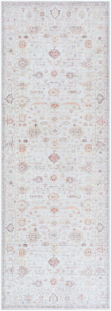 Spokane Machine Woven Rug, by Surya, 7'2.61" length x 2'6.31" width