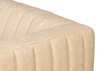 Denys Leather Sofa  Cappuccino White, by Sarreid, 2'11" length x 7'1" width x 2'4" height thumbnail 7