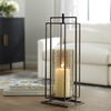 Wenman Bronze Candleholder, Decorative by Uttermost, 7" width x 18.5" height x 5.75" depth thumbnail 2