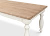 Brie Dining Table, Ant.White/Natural Top thumbnail 5