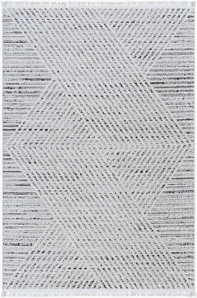 Berlin Machine Woven Rug, by Surya, 1'3.75" length x 1'3.75" width