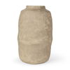 Bala Large Gray Paper Mache Vase, by Mercana, 12" length x 12" width x 18" height thumbnail 1