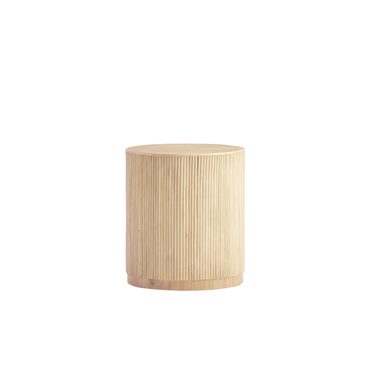 Gabriella Rattan Side Table, Coffee Table by Woven, 20" height View 1