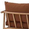 Aimee Outdoor Occasional Chair Sienna, Accent Chair by Dovetail, 27.67" width x 31.53" height x 33.19" depth thumbnail 7