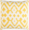 Large Zig Zag Accent Pillow, Decorative Pillow by Surya, 18" length x 18" width thumbnail