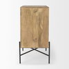Cairo  2 Door Wood and Metal Cabinet, Cabinets & Chest by Mercana, 36" length x 19.5" width x 36" height thumbnail 5