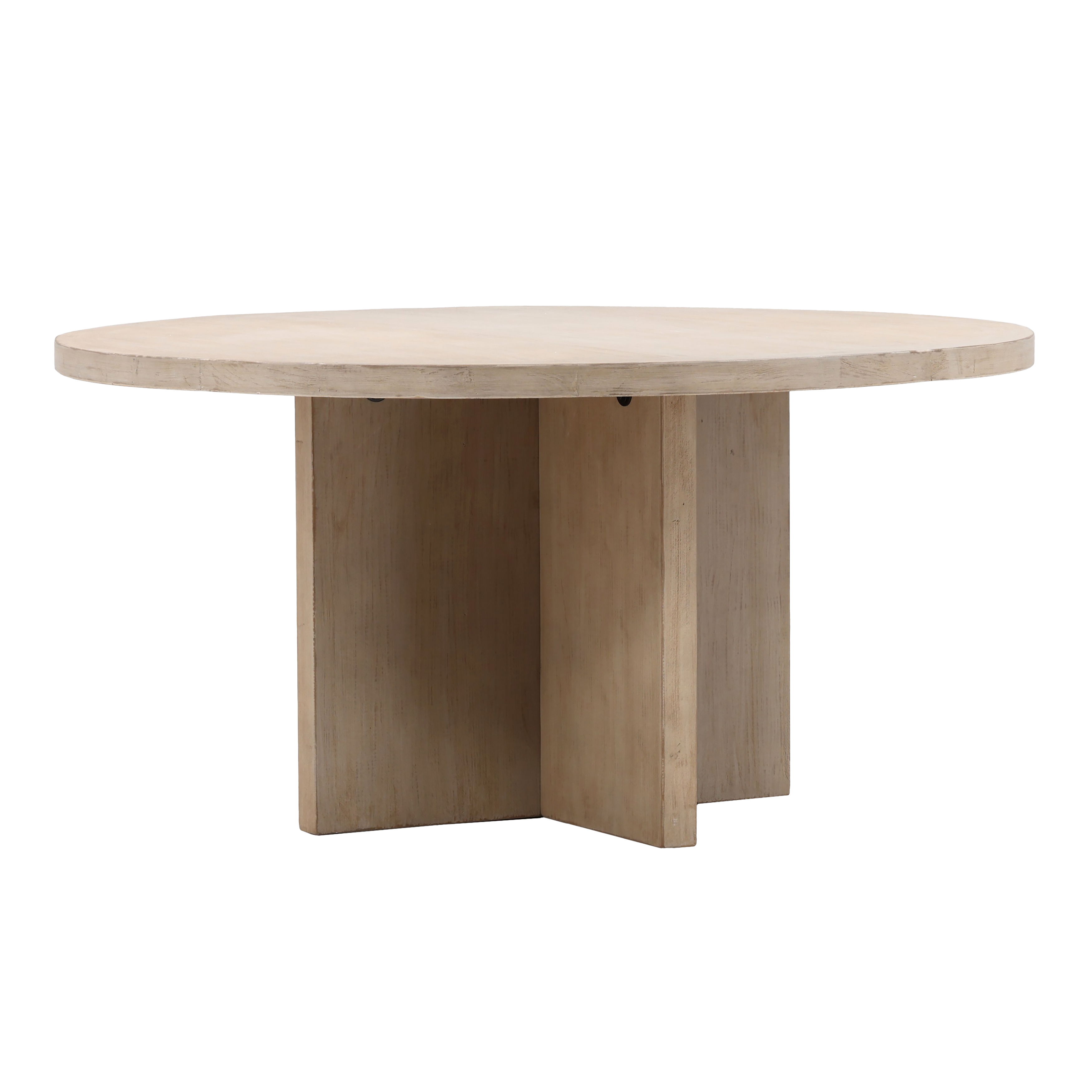 Harley Dining Table 60', by Dovetail, 60" width x 30" height x 60" depth View 1