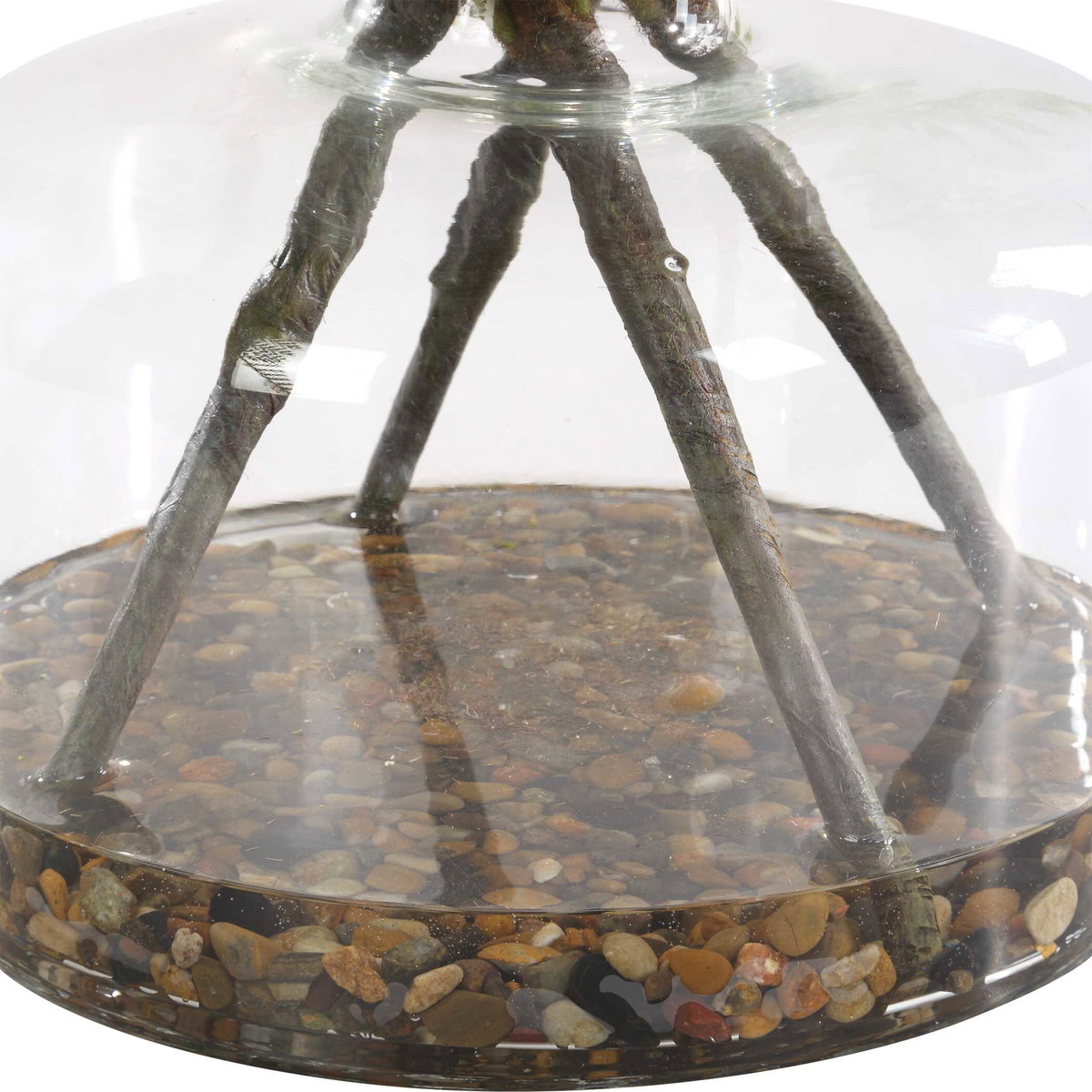 Woodland Fern Centerpiece, Artificial Plants & Flower by Uttermost, 27.5" width x 23.75" height x 27.5" depth View 5