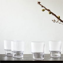 Online Designer Kitchen AP Fluted Glassware,DOF, Glass , Set of 8 BOM