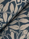 Pineapple Damask Navy Wallpaper thumbnail 2