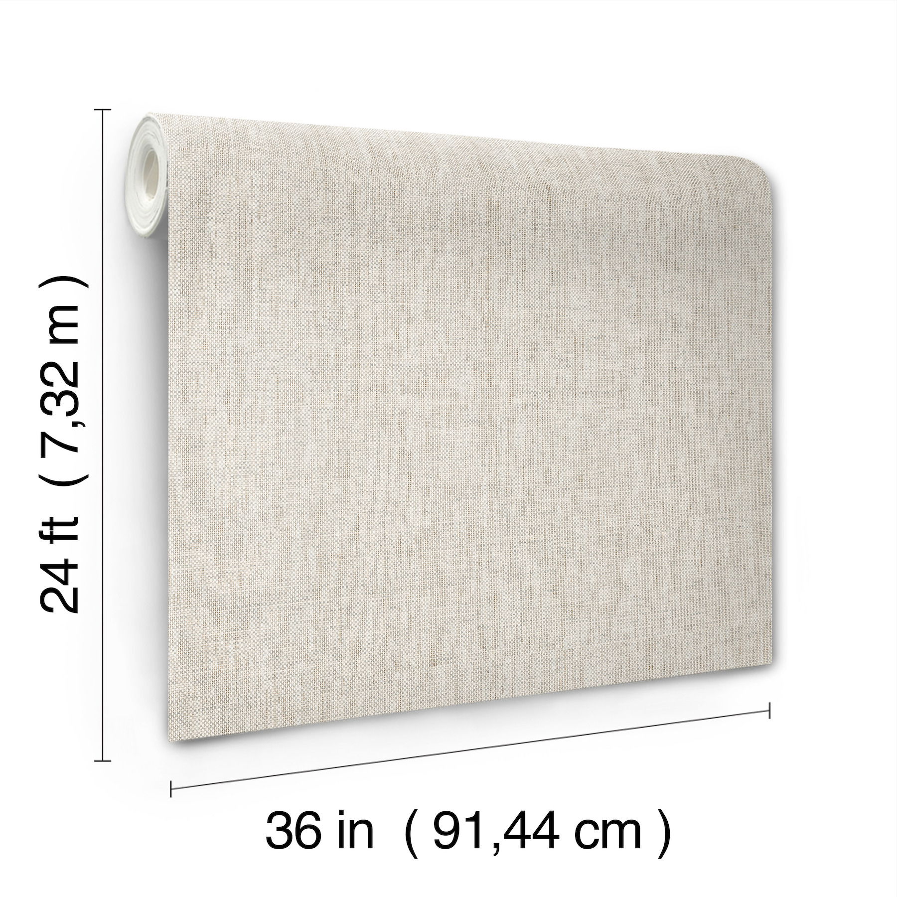 Kami Paperweave Smoke Wallpaper large image 