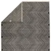 Galexia Handmade Tribal Black/ Cream Area Rug (8'X10') thumbnail 5