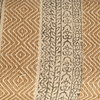 Greenfield II 59L x 14W Patterned Tan Upholstered Wood Frame Accent Bench, Benche by Mercana, 59" length x 14" width x 19" height thumbnail 4