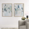Seabreeze Abstract Framed Canvas Prints Set/2 thumbnail 1