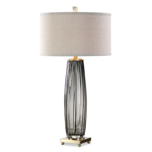 Vilminore Gray Glass Table Lamp