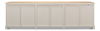 Antique Whitewash Sideboard, 6 Door, Cabinets & Sideboard by Sarreid, 119" length x 20" width x 36" height thumbnail 3