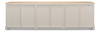 Antique Whitewash Sideboard  6 Door, by Sarreid, 1'8" length x 9'11" width x 3' height thumbnail 3