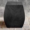 Grove Black Wooden Accent Stool, Low Stool by Uttermost, 14.6" width x 17" height x 14.6" depth thumbnail 4