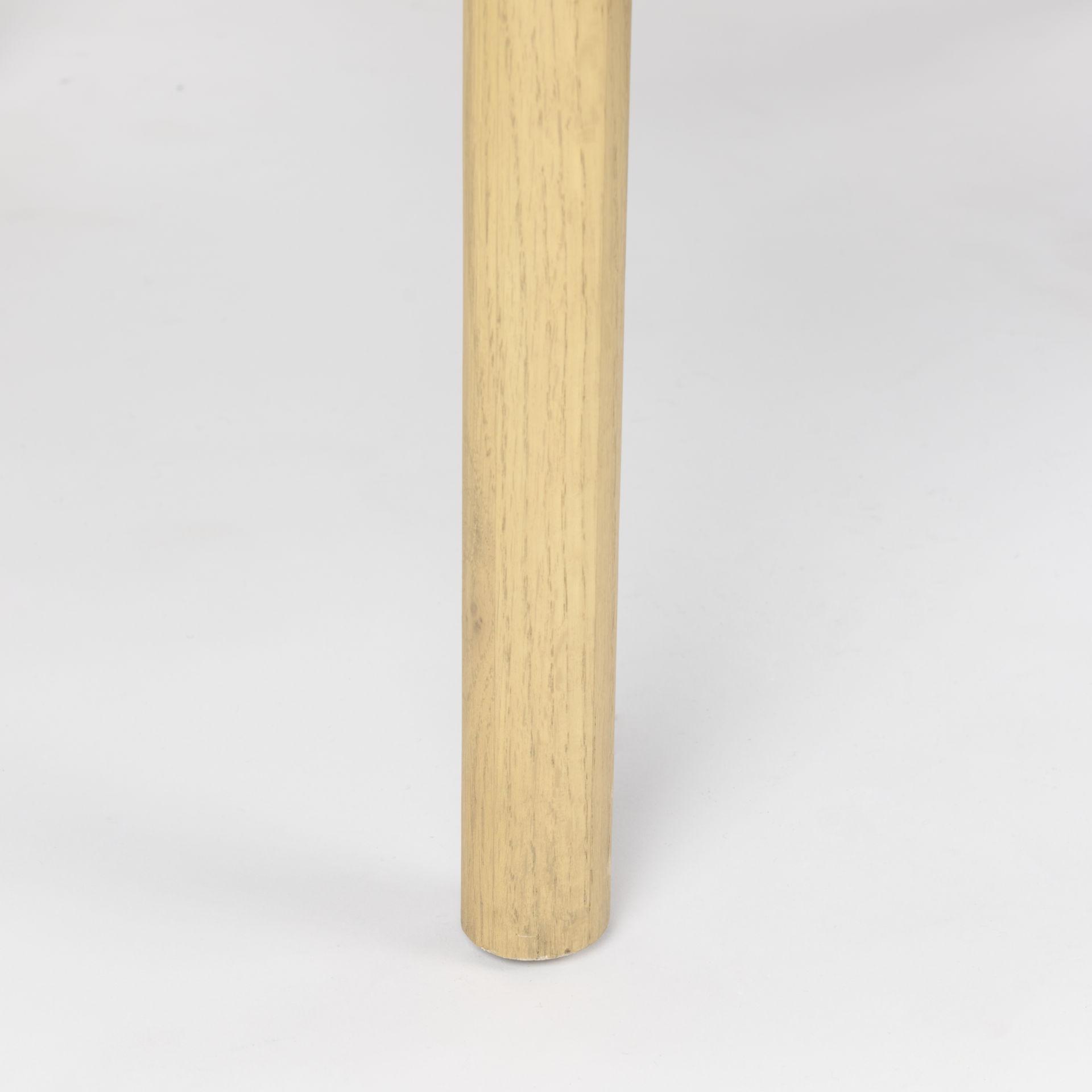 Ashton Brown Leather with Light Wood Accent Chair, by Mercana, 28.54" length x 29.72" width x 31.5" height View 10