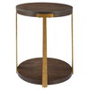 Palisade Round Wood Side Table, Furniture by Uttermost, 19" width x 24" height x 19" depth thumbnail 6