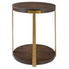 Palisade Round Wood Side Table, Side & End Table by Uttermost, 19" width x 24" height x 19" depth thumbnail 6