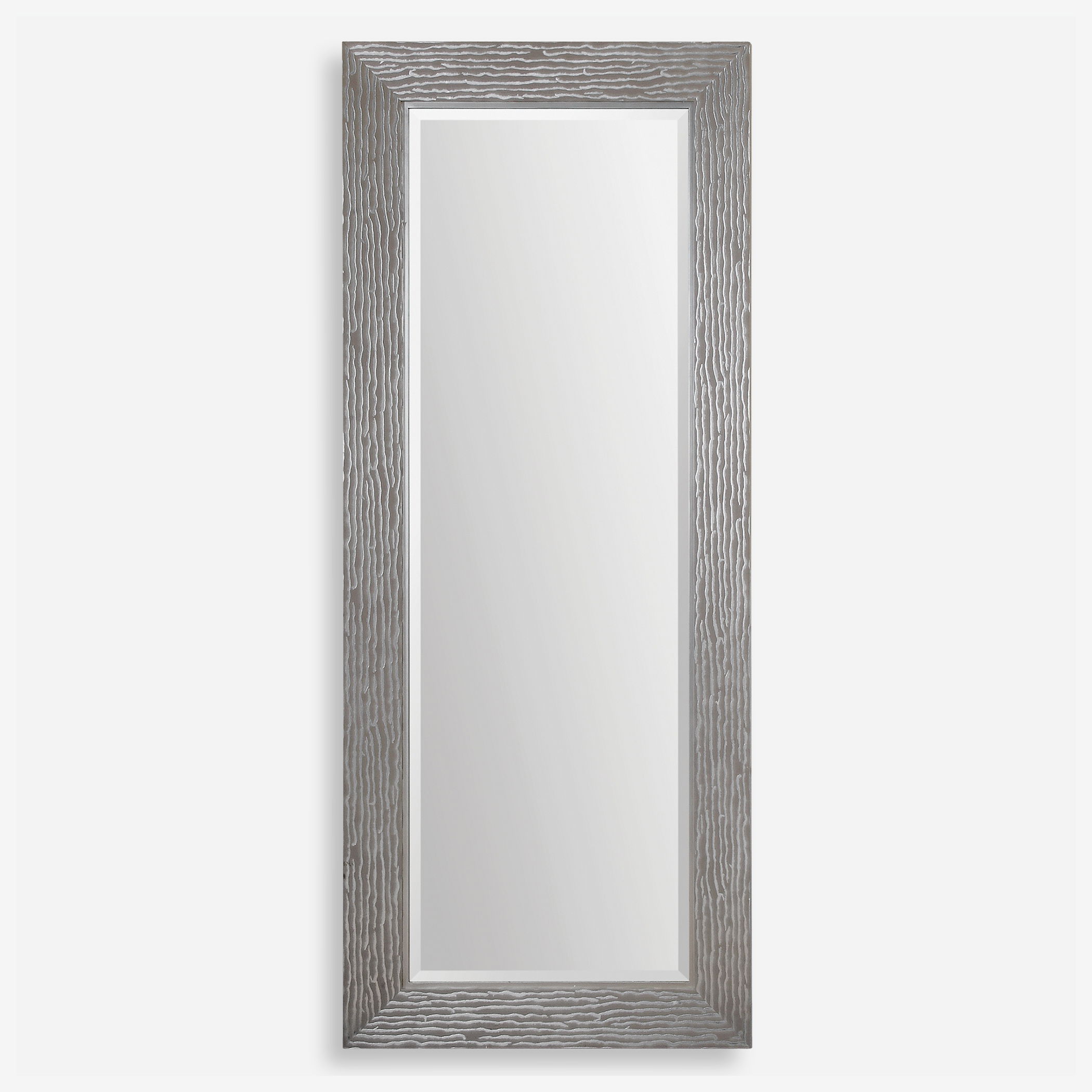 Amadeus Large Silver Mirror large image 