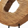 Ironwood I (Large) 15L x 3W Natural Wooden Circular Object, Decorative Object by Mercana, 15" length x 3.25" width x 20.5" height thumbnail 9