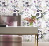Garden Anemone Lilac & Green Peel & Stick Wallpaper thumbnail 2