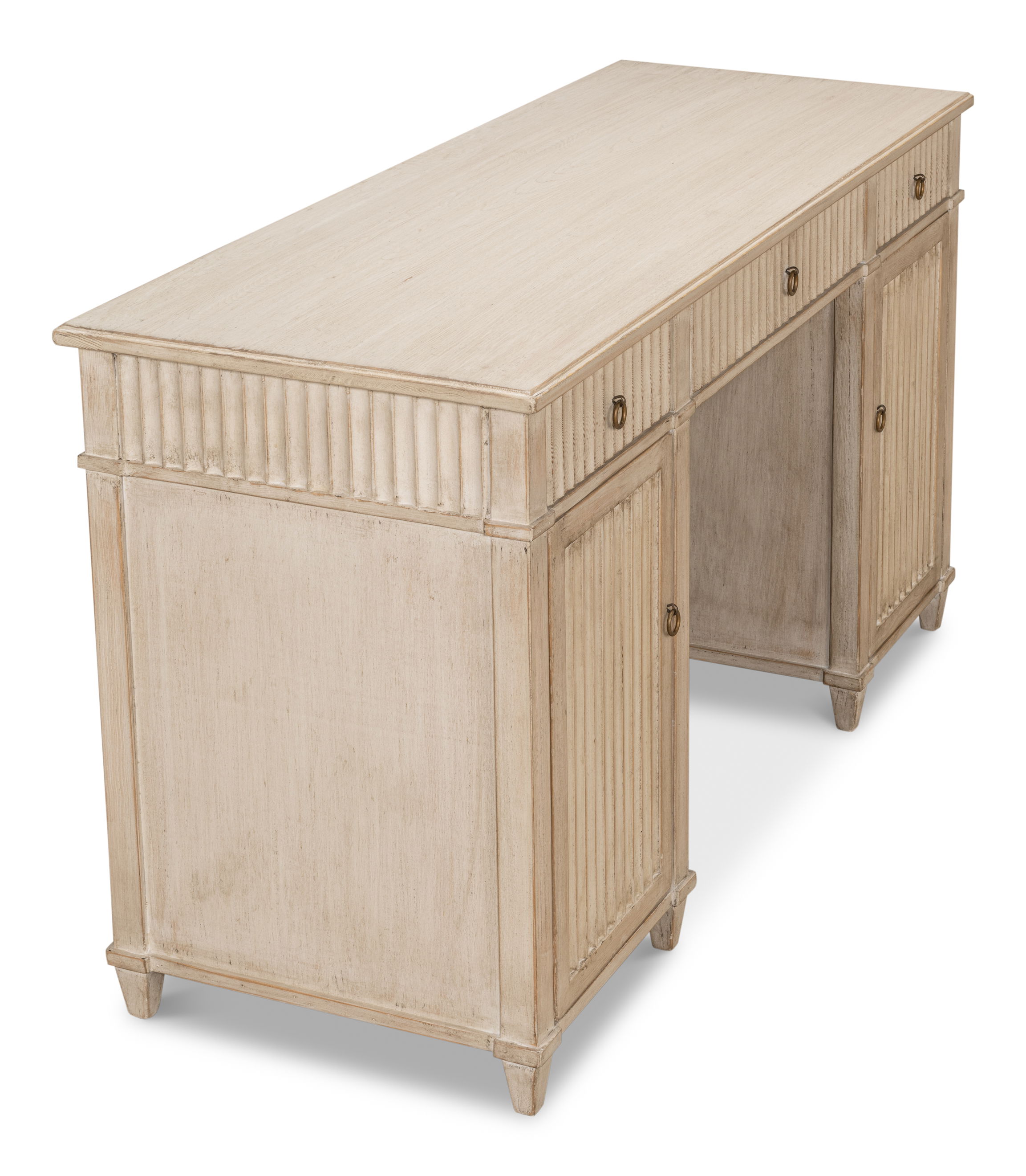 Inspire Desk  Stone Grey large image 