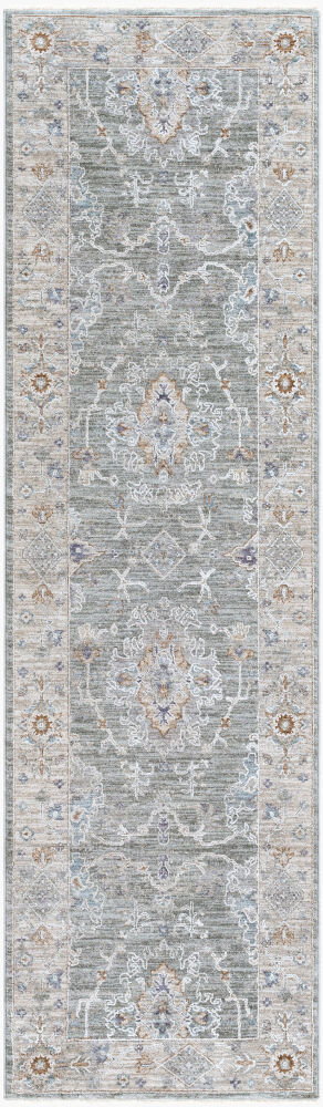 Virginia Machine Woven Rug, by Surya, 7'8.52" length x 2'2.38" width