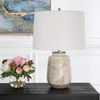 Medan Taupe & Gray Table Lamp thumbnail 3