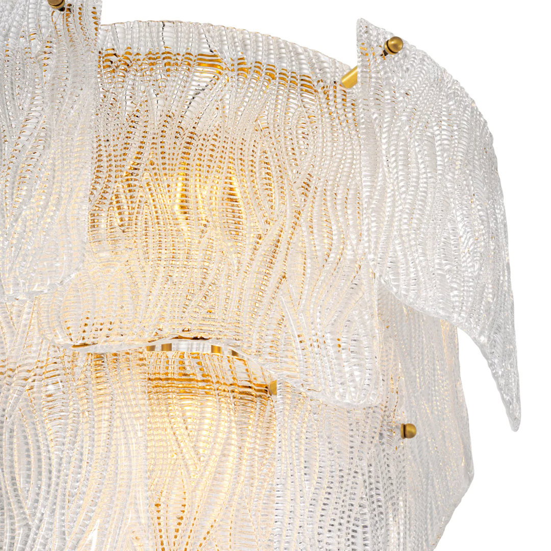 Asinara 7 - Light Metal Chandelier, by Eichholtz USA, 24.02" width x 23.62" height x 24.02" depth View 6