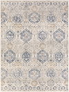 Indigo Machine Woven Rug, by Surya, 2'11.43" length x 1'10.83" width thumbnail