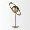 Atlas  Gold Metal Solar System Ornament, Decorative Object by Mercana, 15" length x 7" width x 16" height thumbnail 7