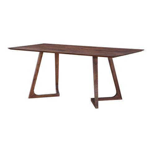 Godenza Rectangular Dining Table Walnut