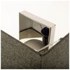 Scarlett II 6x19 Gray Base & Shade Wall Sconce, by Mercana, 6" length x 12" width x 19" height thumbnail 2