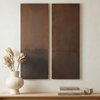 Smith Wall Decor Bronze-set Of Two, Sculptural Wall Art by Moe's Home, 24" width x 36" height x 2" depth thumbnail 6